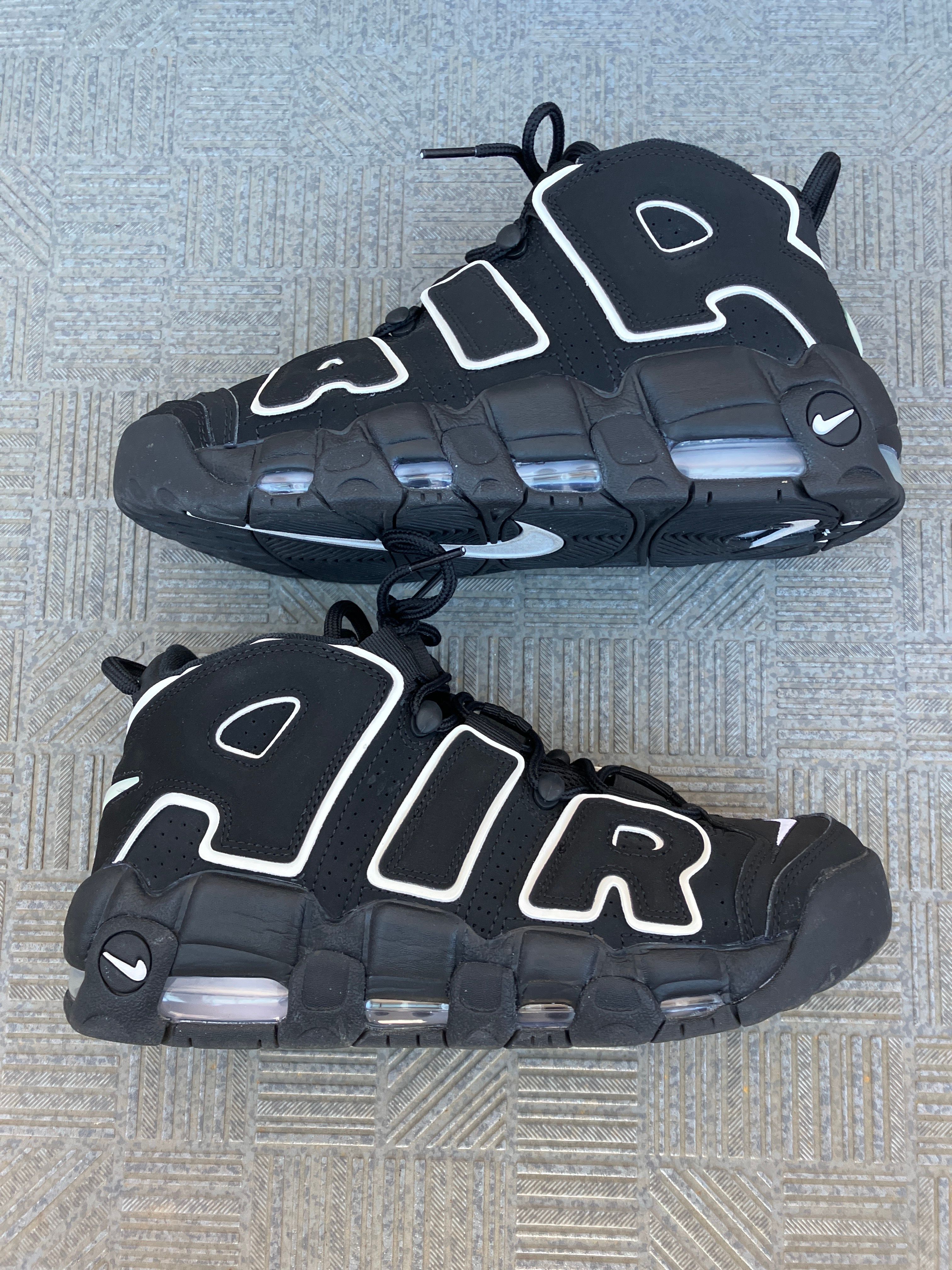 Nike Air More Uptempo "Black/White"(2020)