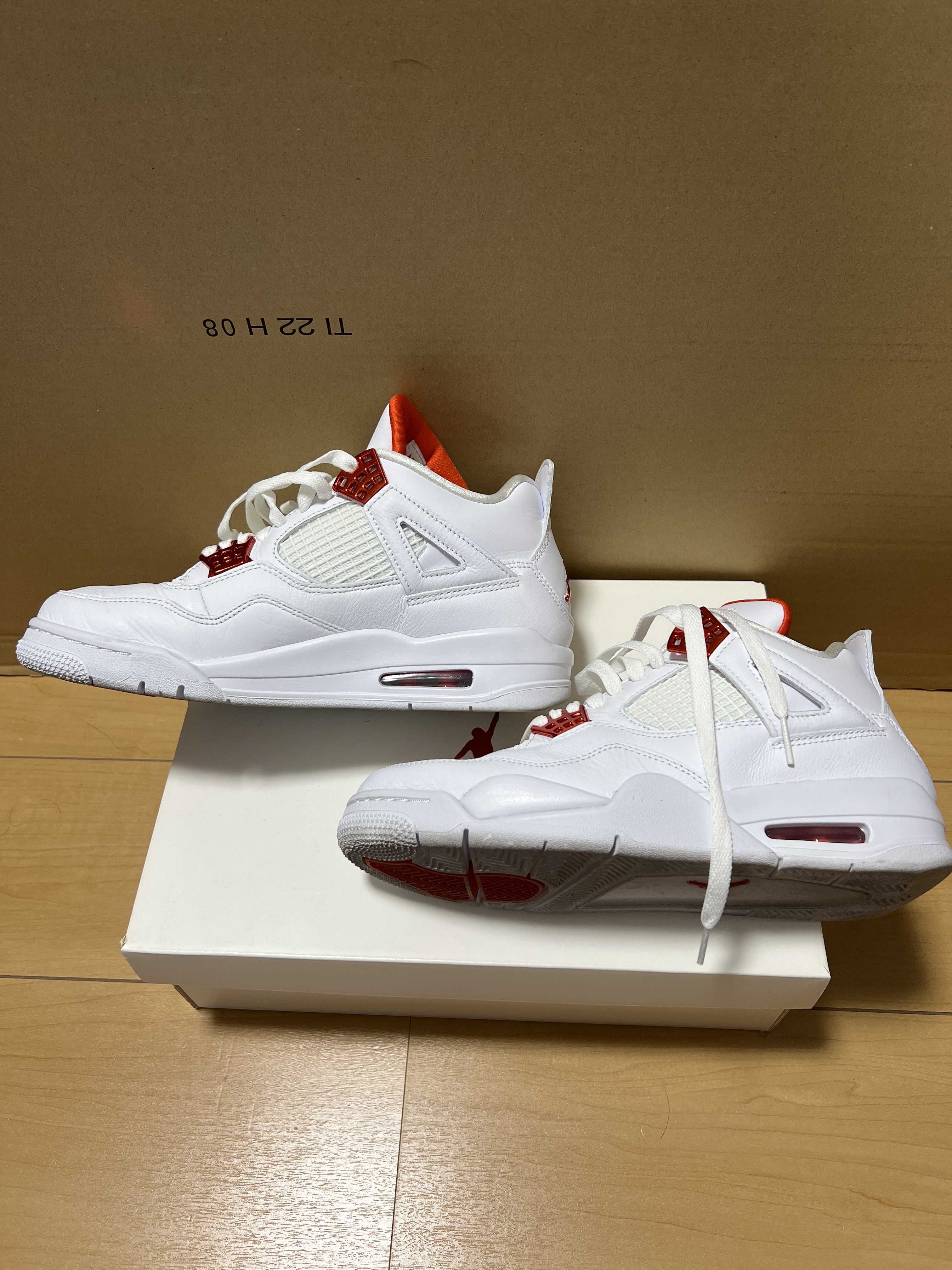 Nike Air Jordan 4 Retro "White/Team Orange"