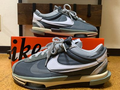 sacai × Nike Zoom Cortez "Iron Grey"