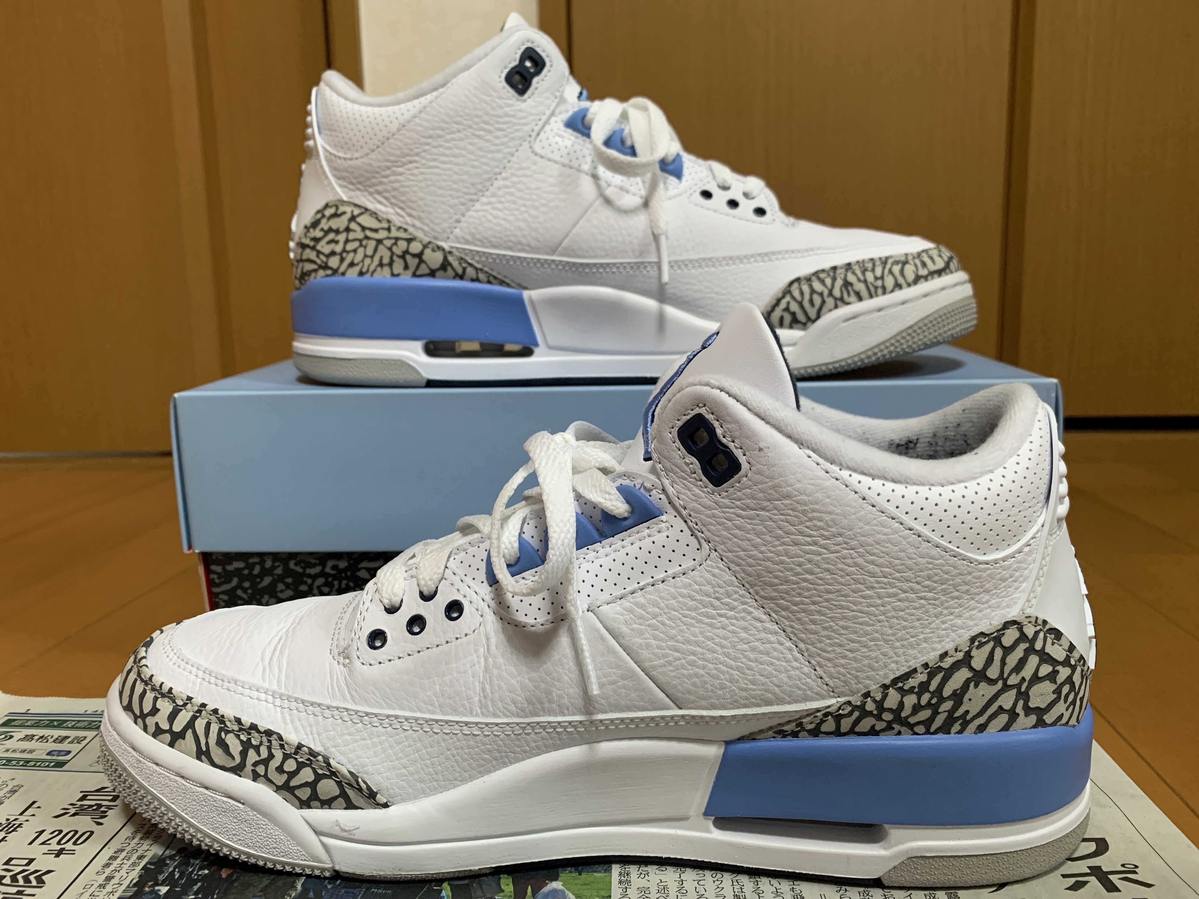 Nike Air Jordan 3 Retro "UNC" (2020)