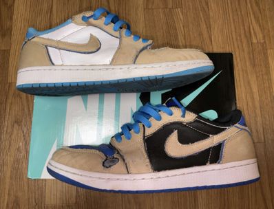 Nike SB Air Jordan 1 Low "Desert Ore/Royal Blue"