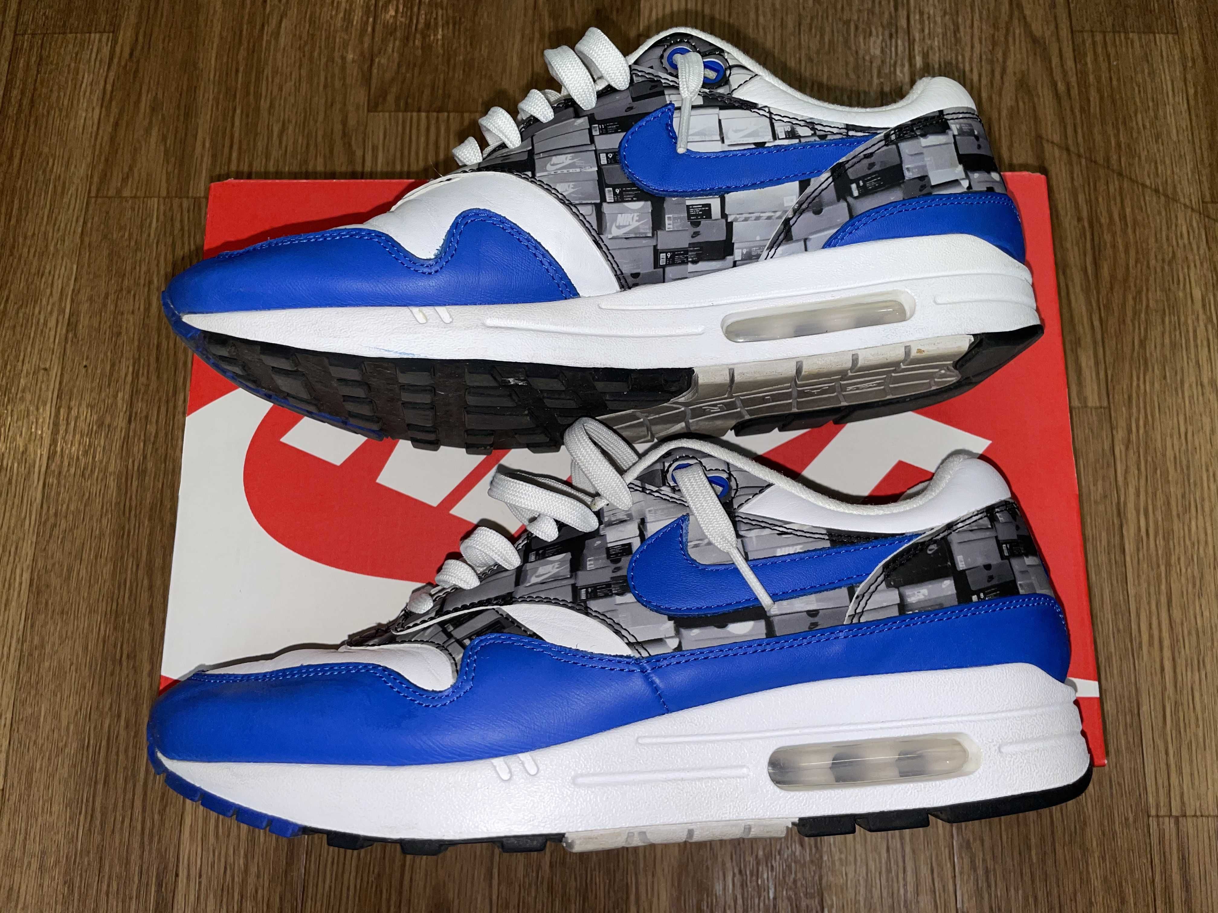 atmos × Nike Air Max 1 Blue "We Love Nike"
