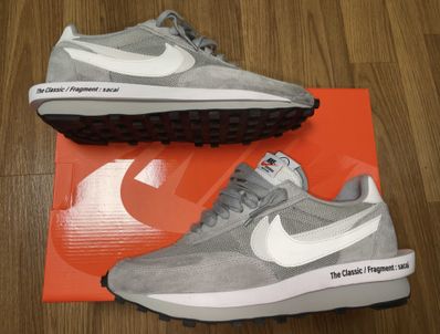 Fragment × sacai × Nike LD Waffle "Light Smoke Grey"