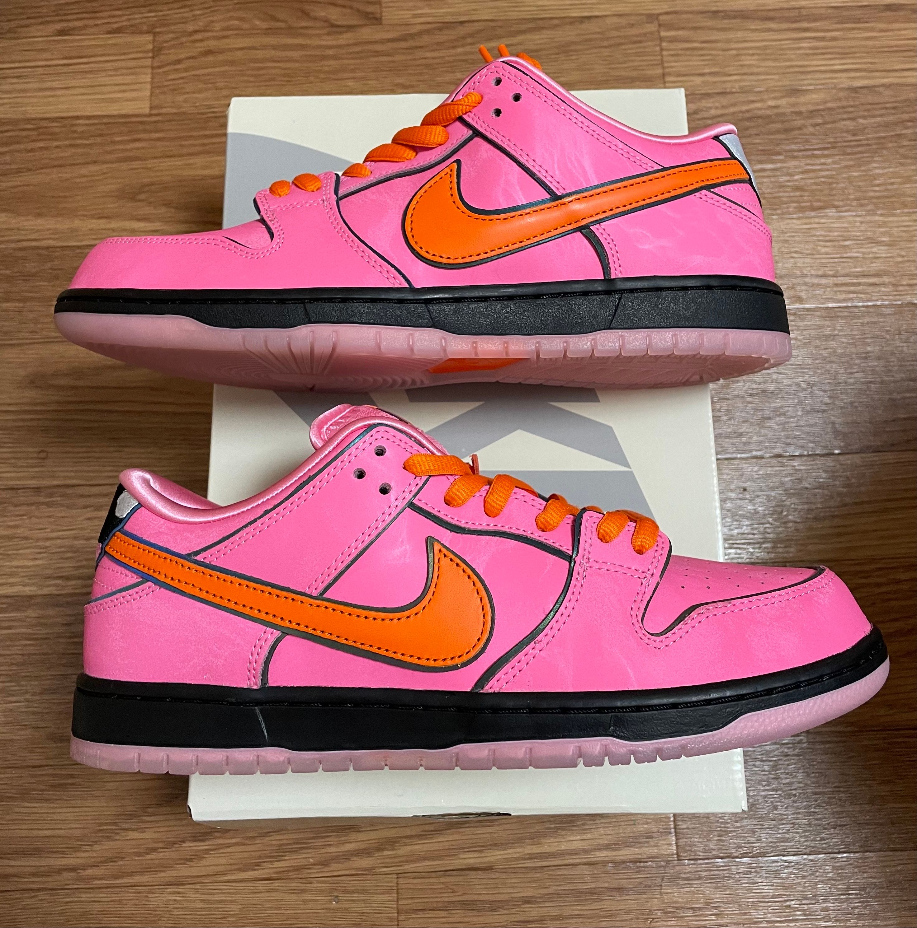 The Powerpuff Girls × Nike SB Dunk Low Pro QS "Blossom"