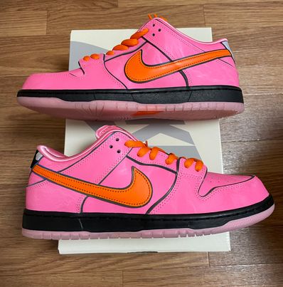The Powerpuff Girls × Nike SB Dunk Low Pro QS "Blossom"