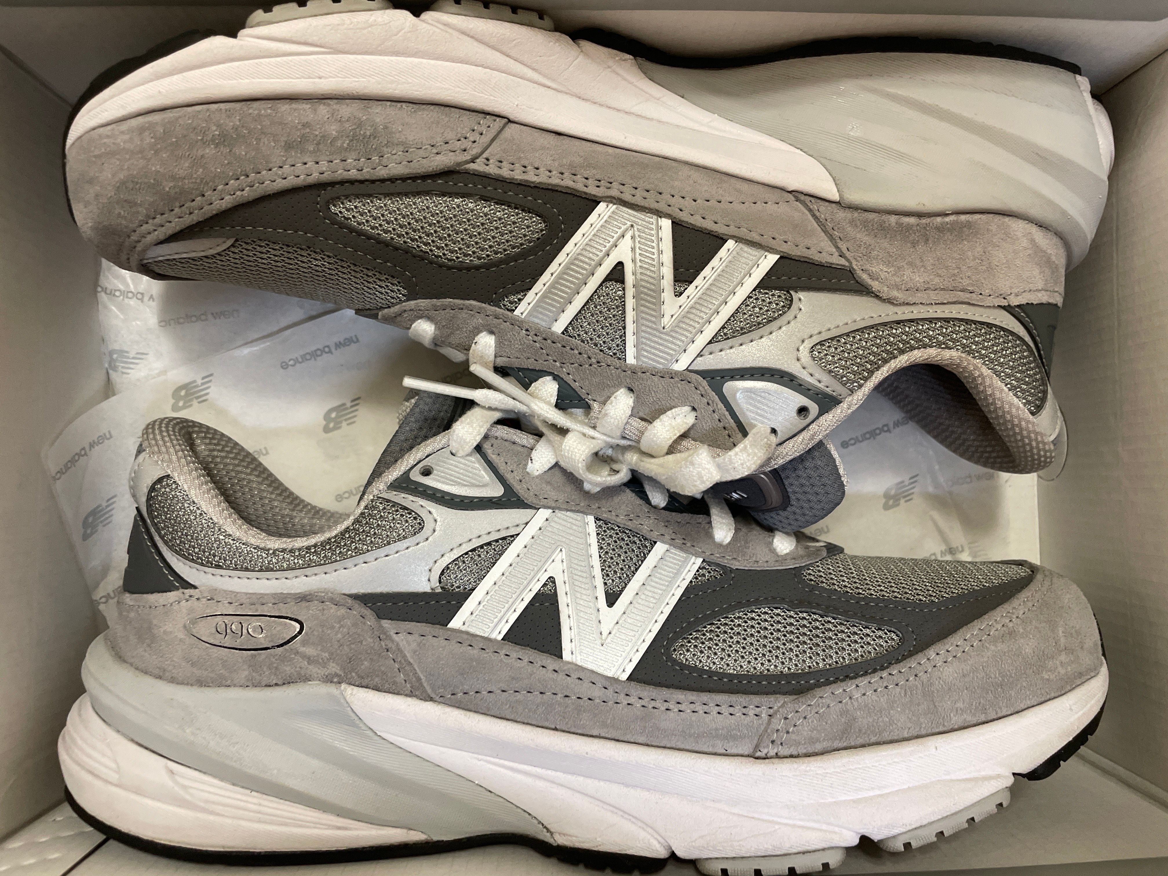 New Balance 990V6 "Gray" (Heel Logo NB)