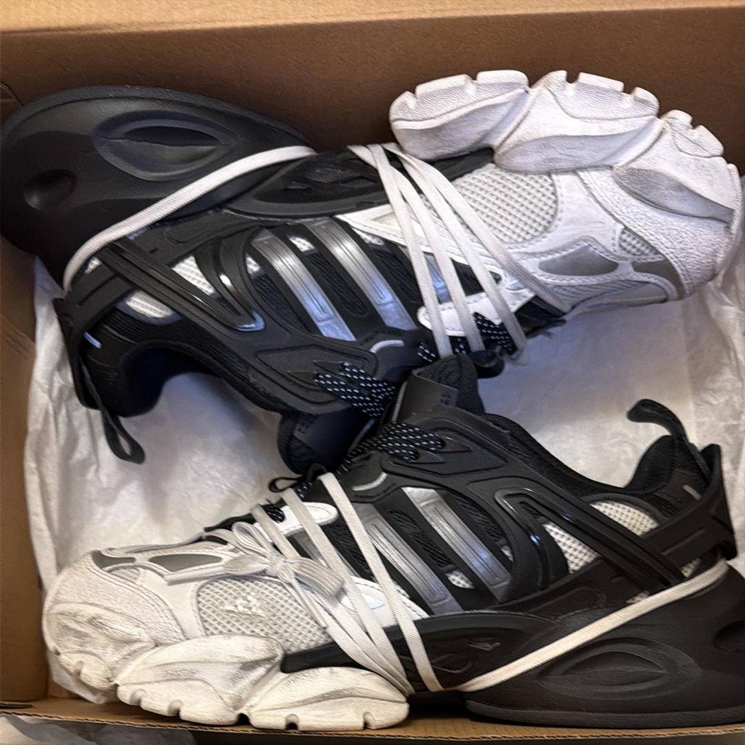 アディダス XLGランナー デラックス "ホワイト/ブラック"