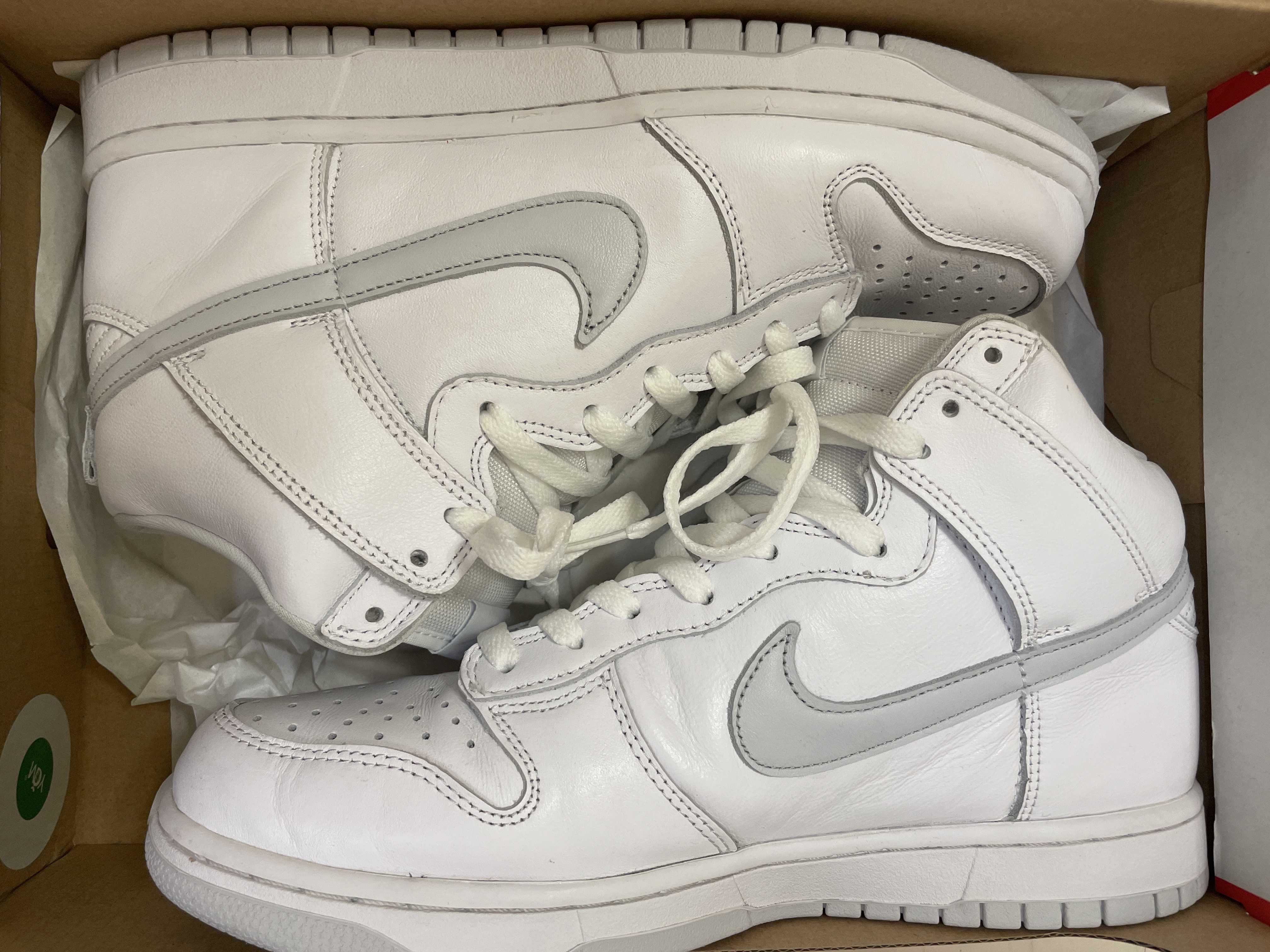 Nike Dunk High "Pure Platinum"
