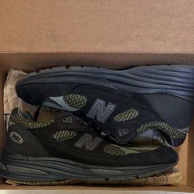 Stone Island × New Balance 991V2 "Black"