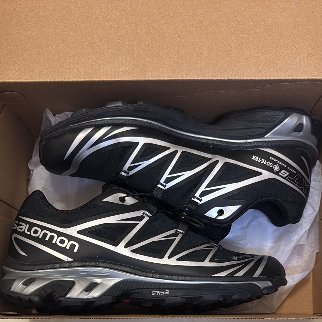 Salomon XT-6 GORE-TEX "Black/Footwear Silver"