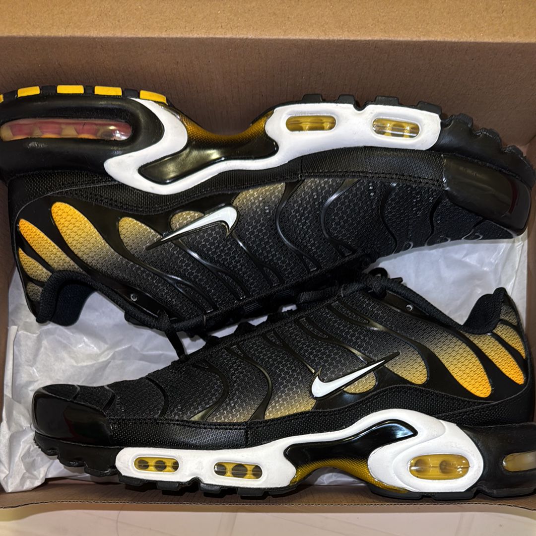 Nike Air Max Plus "Black/University Gold"