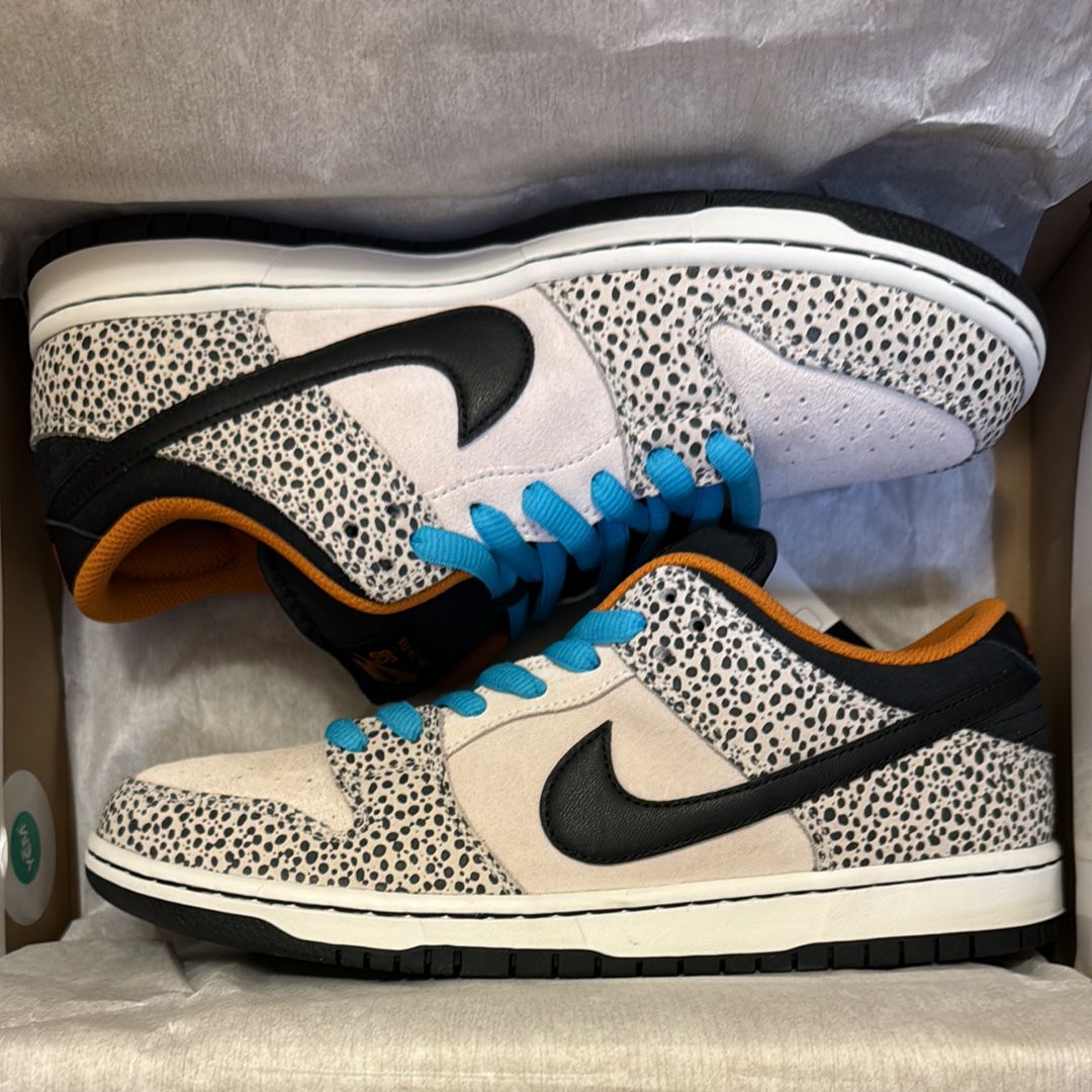 Nike SB Dunk Low Pro Electric Safari "Phantom and Black"