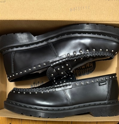 Supreme × Dr.Martens Studded Penton Loafer "Black" 25SS Week 13