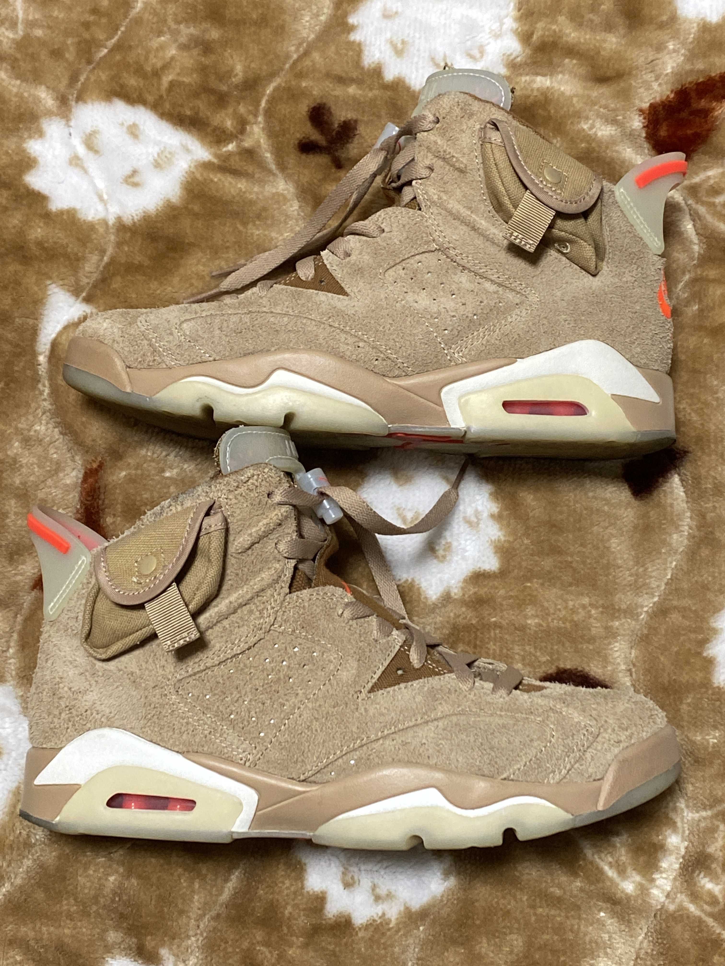 Travis Scott × Nike Air Jordan 6 "British Khaki"