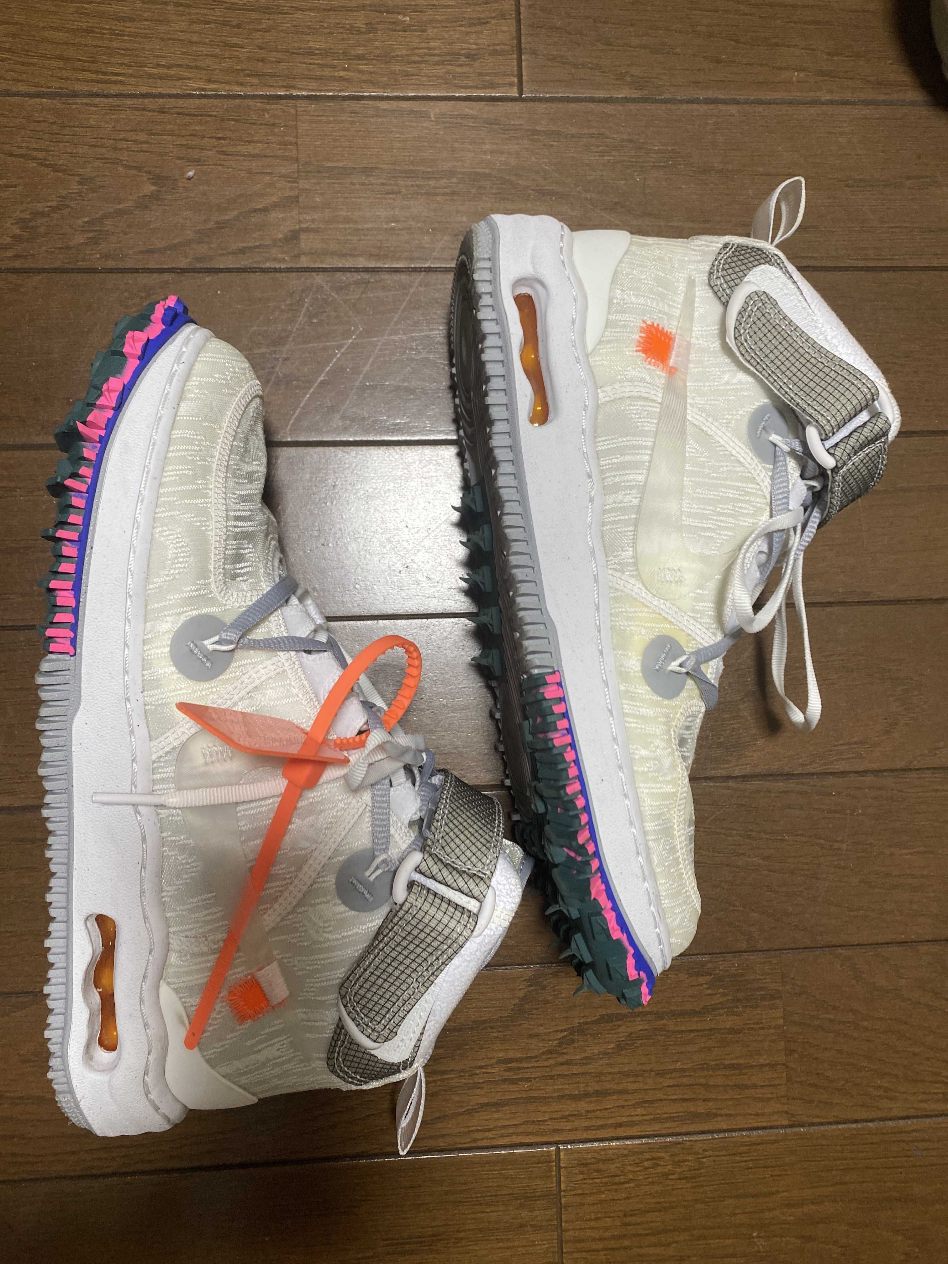 Off-White × Nike Air Force 1 Mid "White"