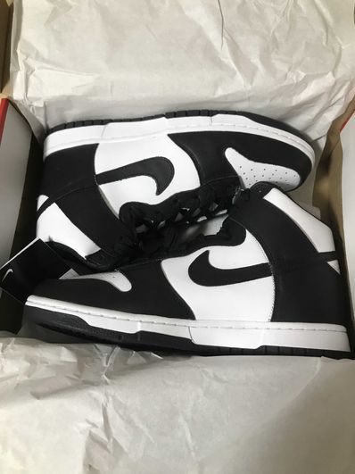 Nike Women's Dunk High "Black and White"