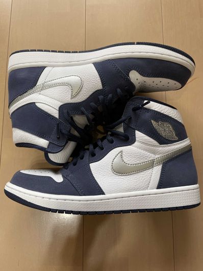Nike Air Jordan 1 High OG CO.JP "White/Midnight Navy" (2020)(ブリーフケースなし)