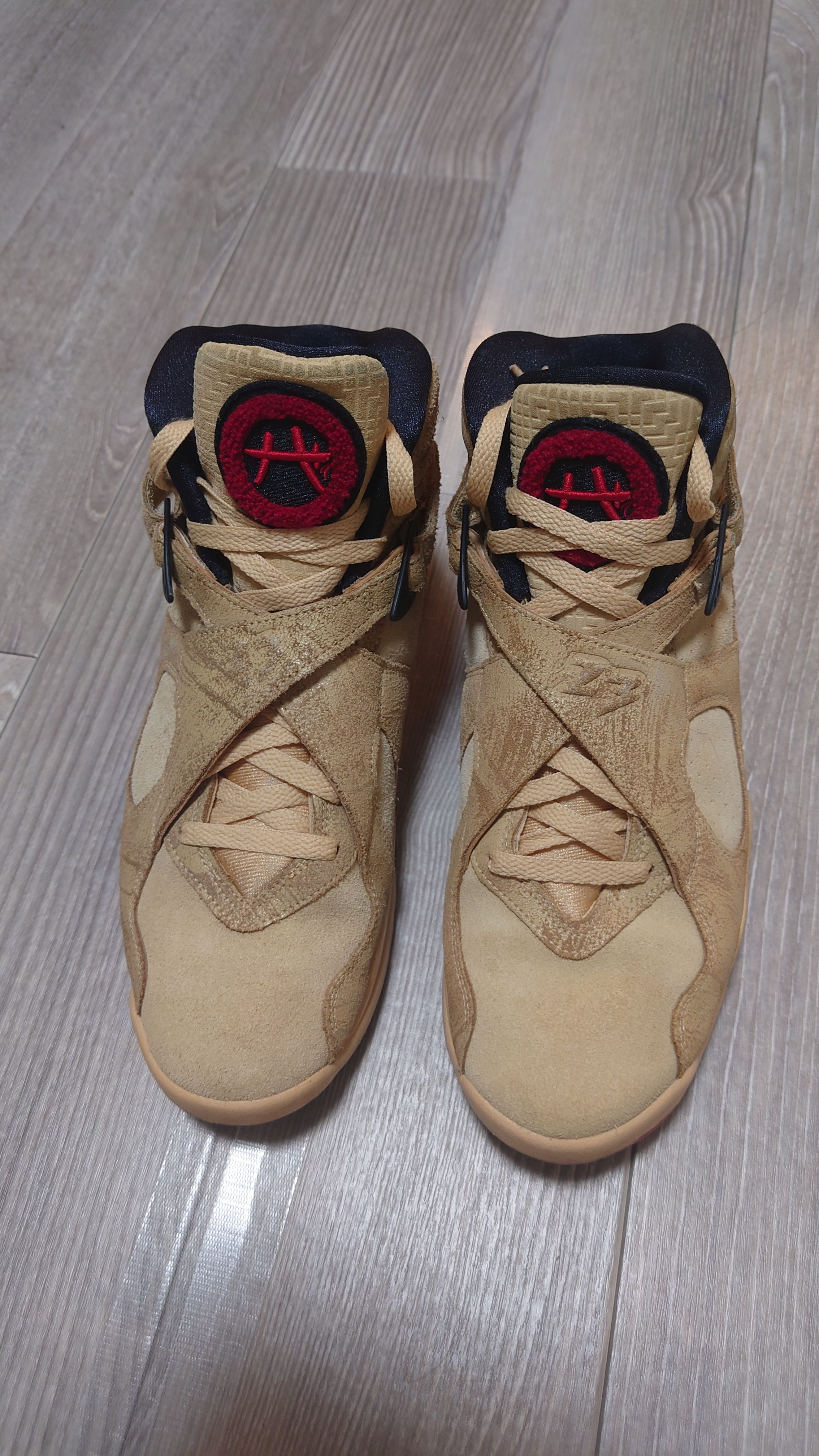 Rui Hachimura × Nike Air Jordan 8 SE "Twine/Gym Red"