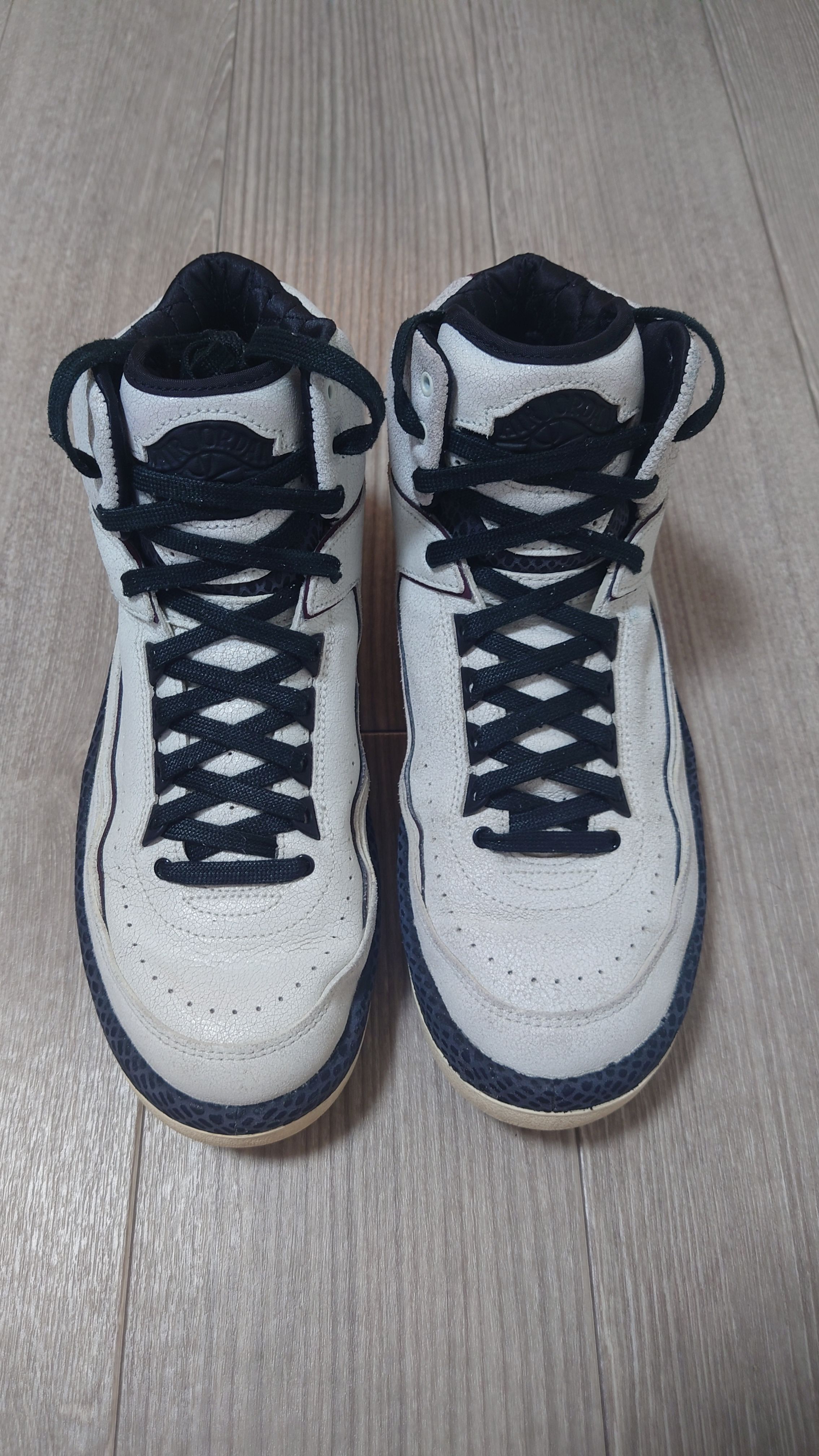 A Ma Maniere × Nike Air Jordan 2 "Airness/Sail and Burgundy"