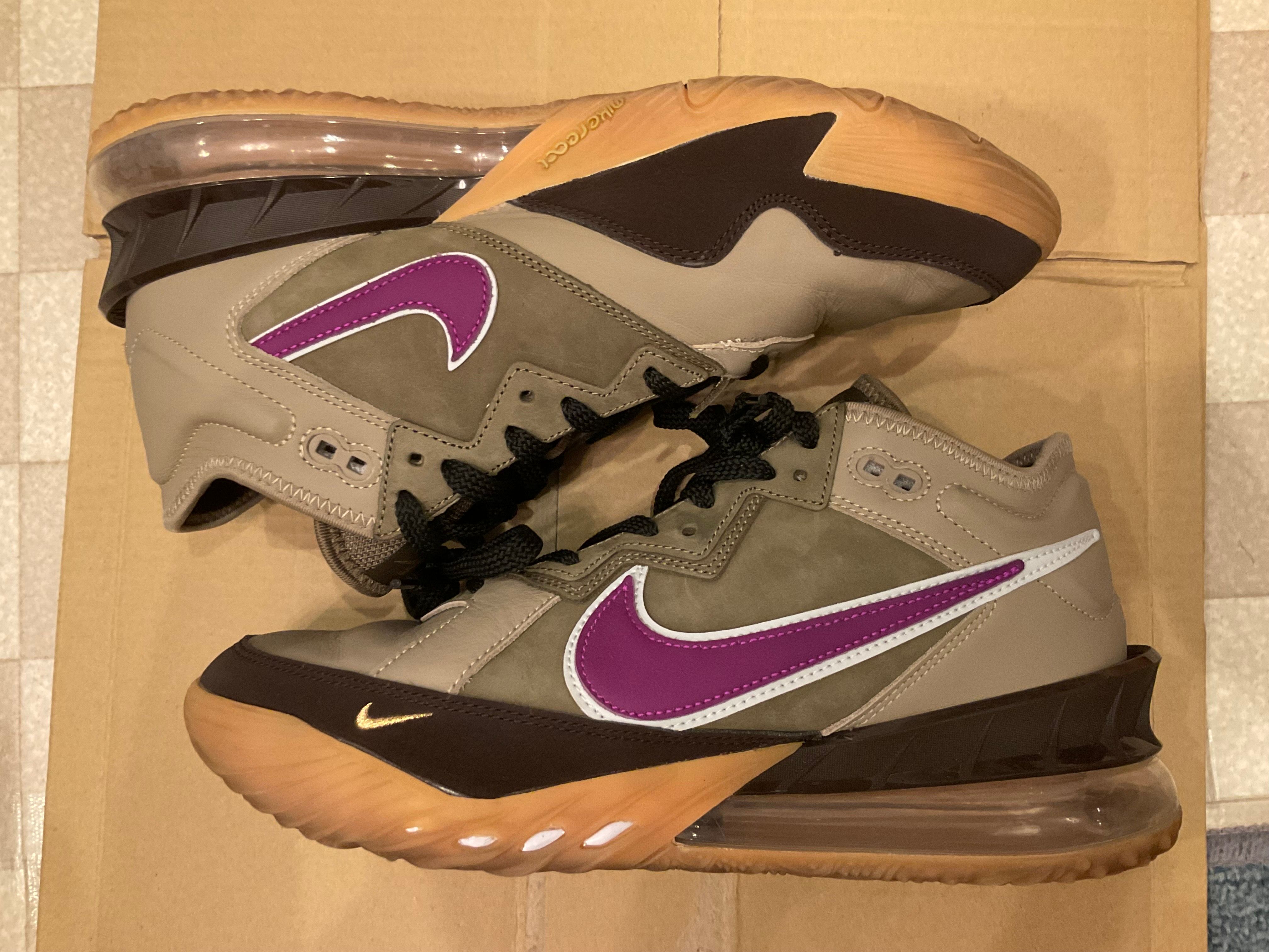 atmos × Nike LeBron 18 Low "Viotech"