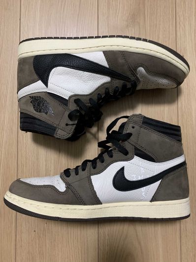 Travis Scott × Nike Air Jordan 1 Retro High OG TS SP "Sail/Dark Mocha"