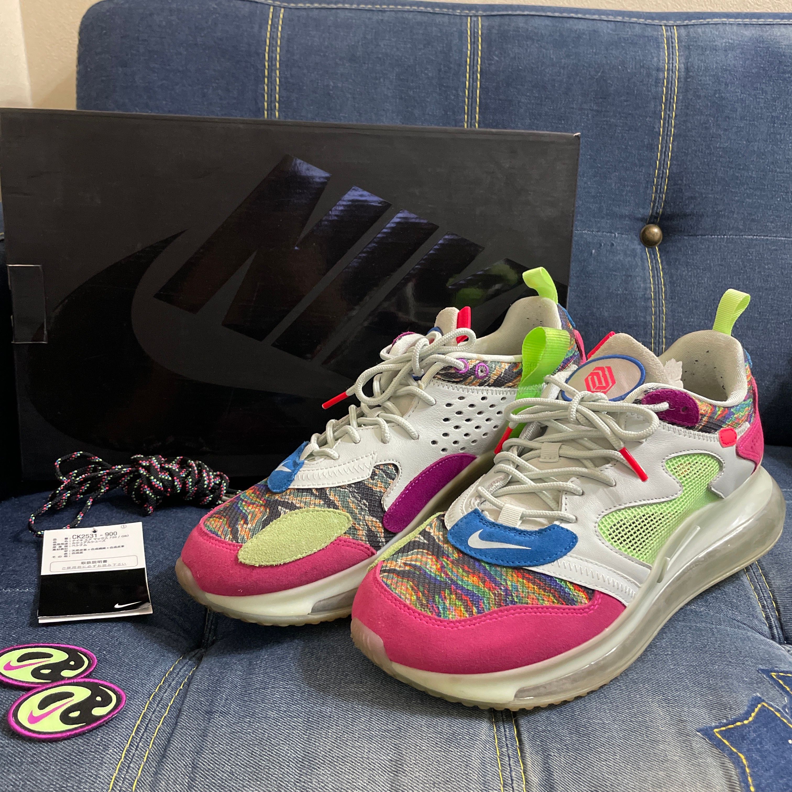 Nike Air Max 720ブラック/ホワイト/ピンク/ピスタチオ Nike Air Max 720 'Black Pink Blast' AO2924-005 | eBay