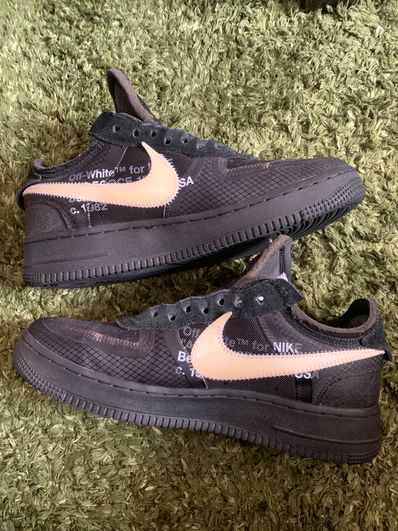 Off-White × Nike Air Force 1 Low "Black"