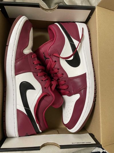 NIKE AIR JORDAN 1 LOW "NOBLE RED"