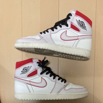 Nike Air Jordan 1 Retro High OG "Sail/University Red"