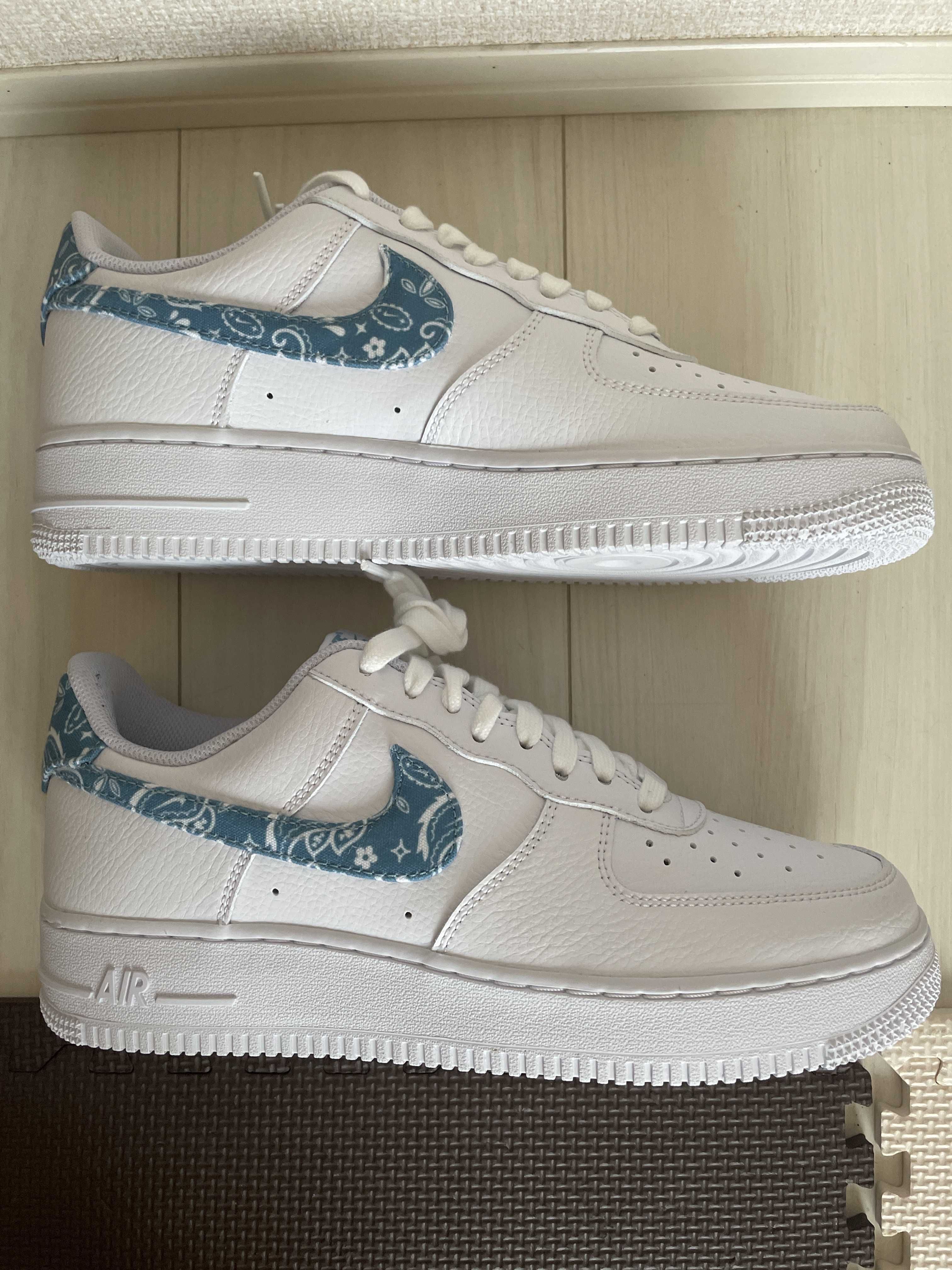 Nike Women's Air Force 1 Low '07 Essential "Blue Paisley"