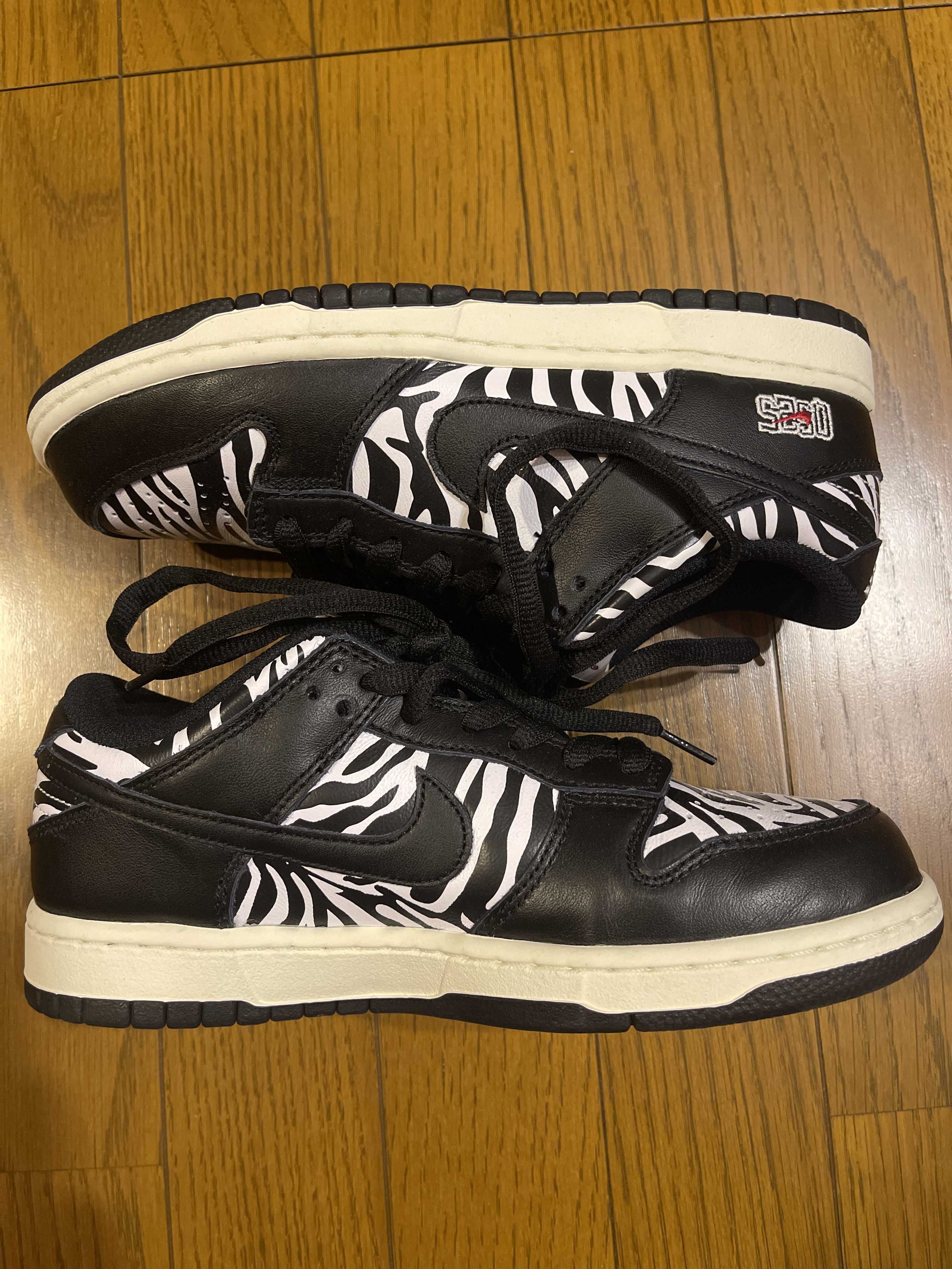 Quartersnacks × Nike SB Dunk Low "Zebra Cake/Safari"