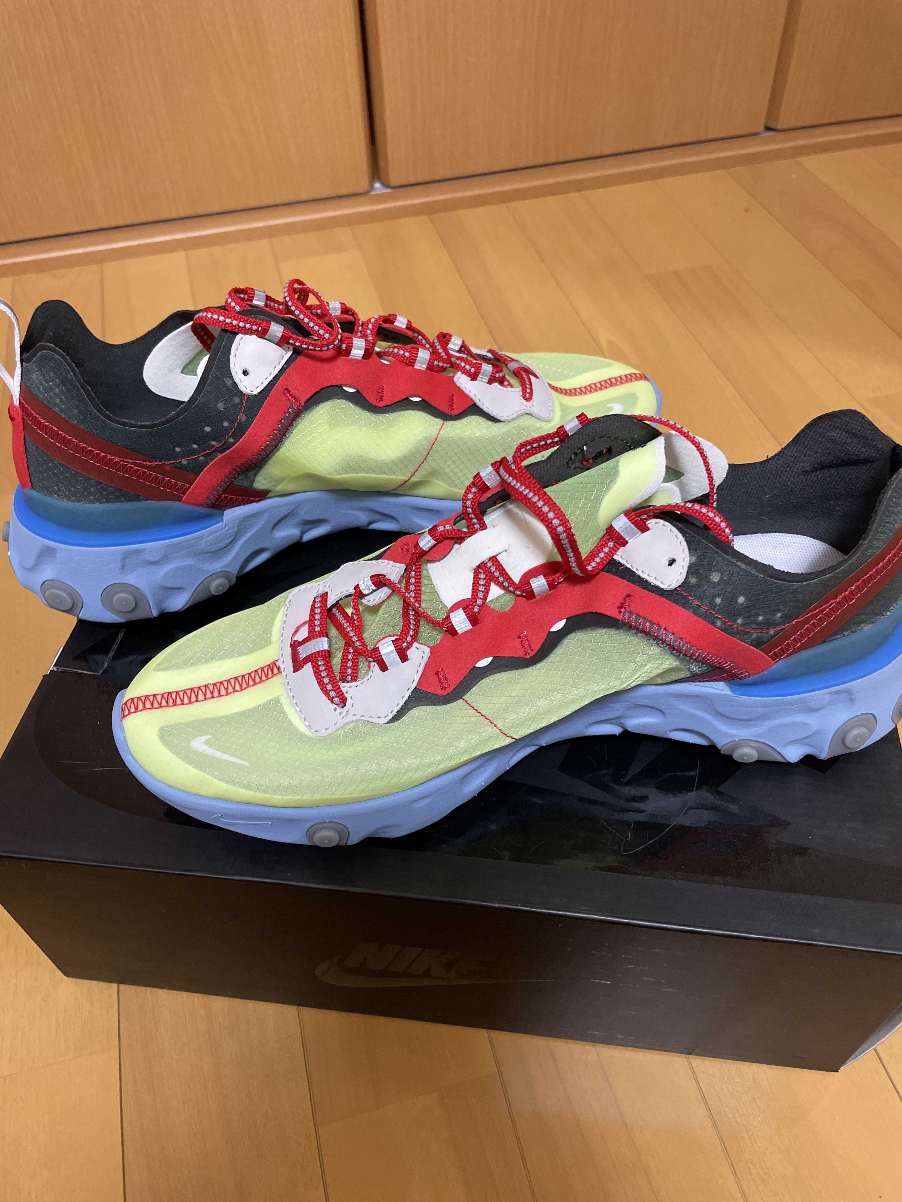 UNDERCOVER × Nike React Element 87 "Yellow/Red"