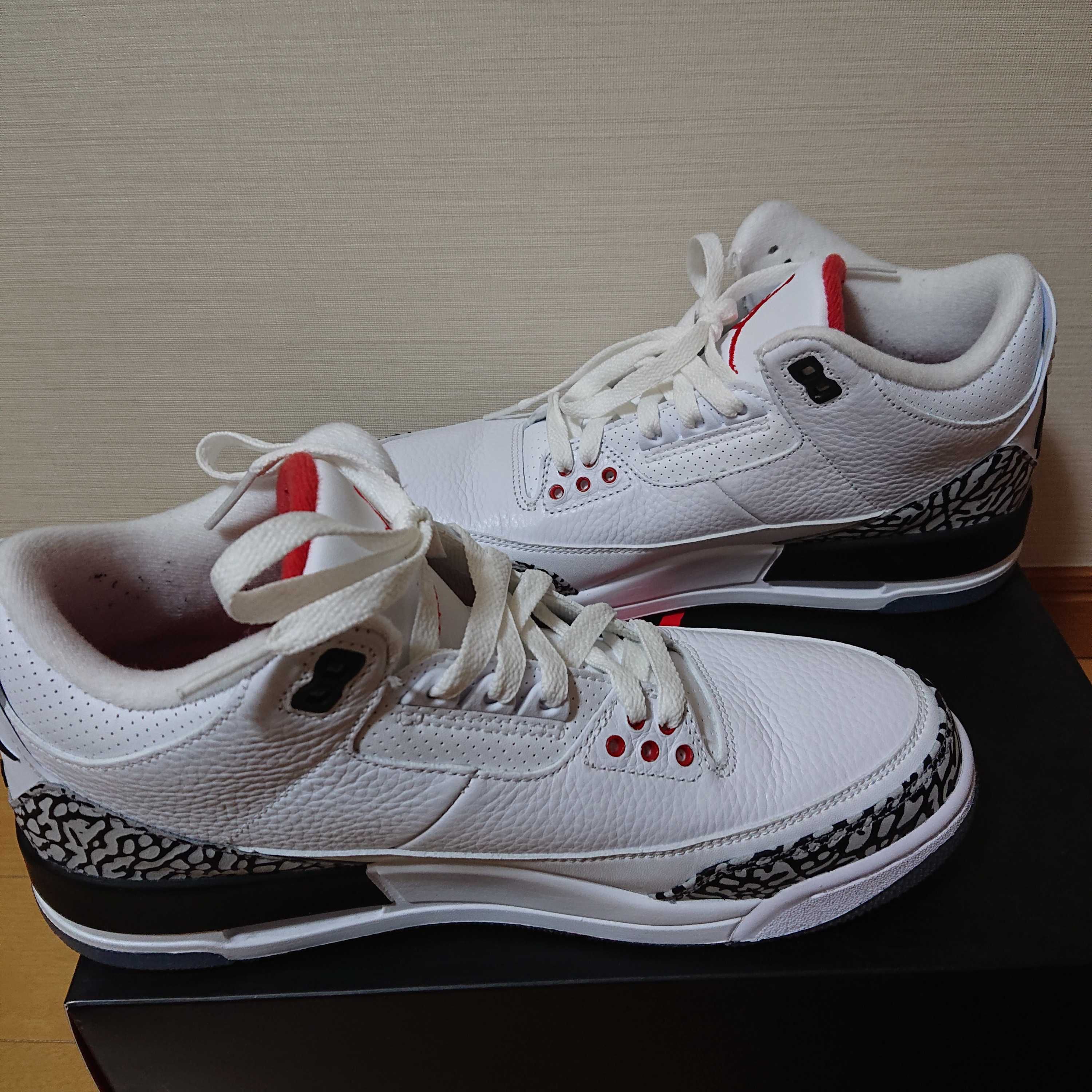 Nike Air Jordan 3 Retro "Free Throw Line White Cement"