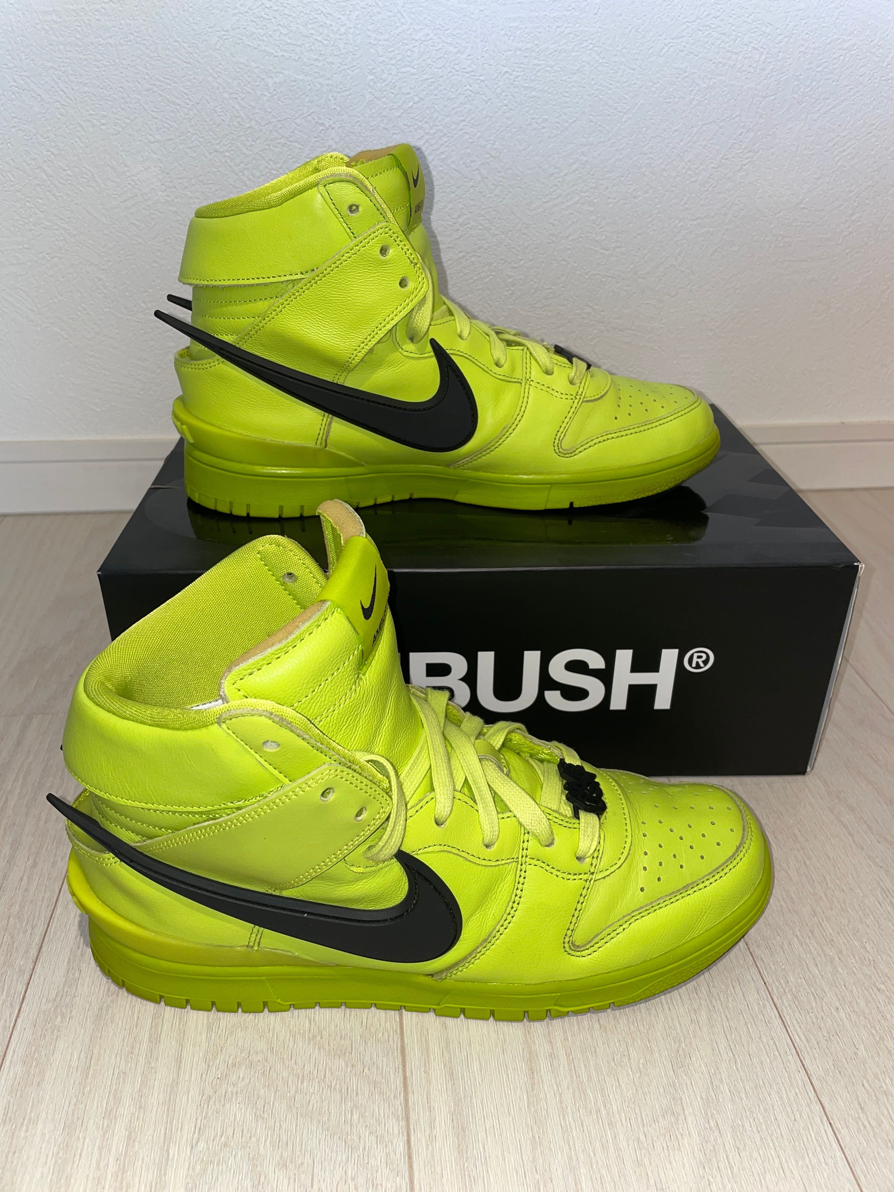 AMBUSH × NIKE DUNK HIGH "FLASH LIME"
