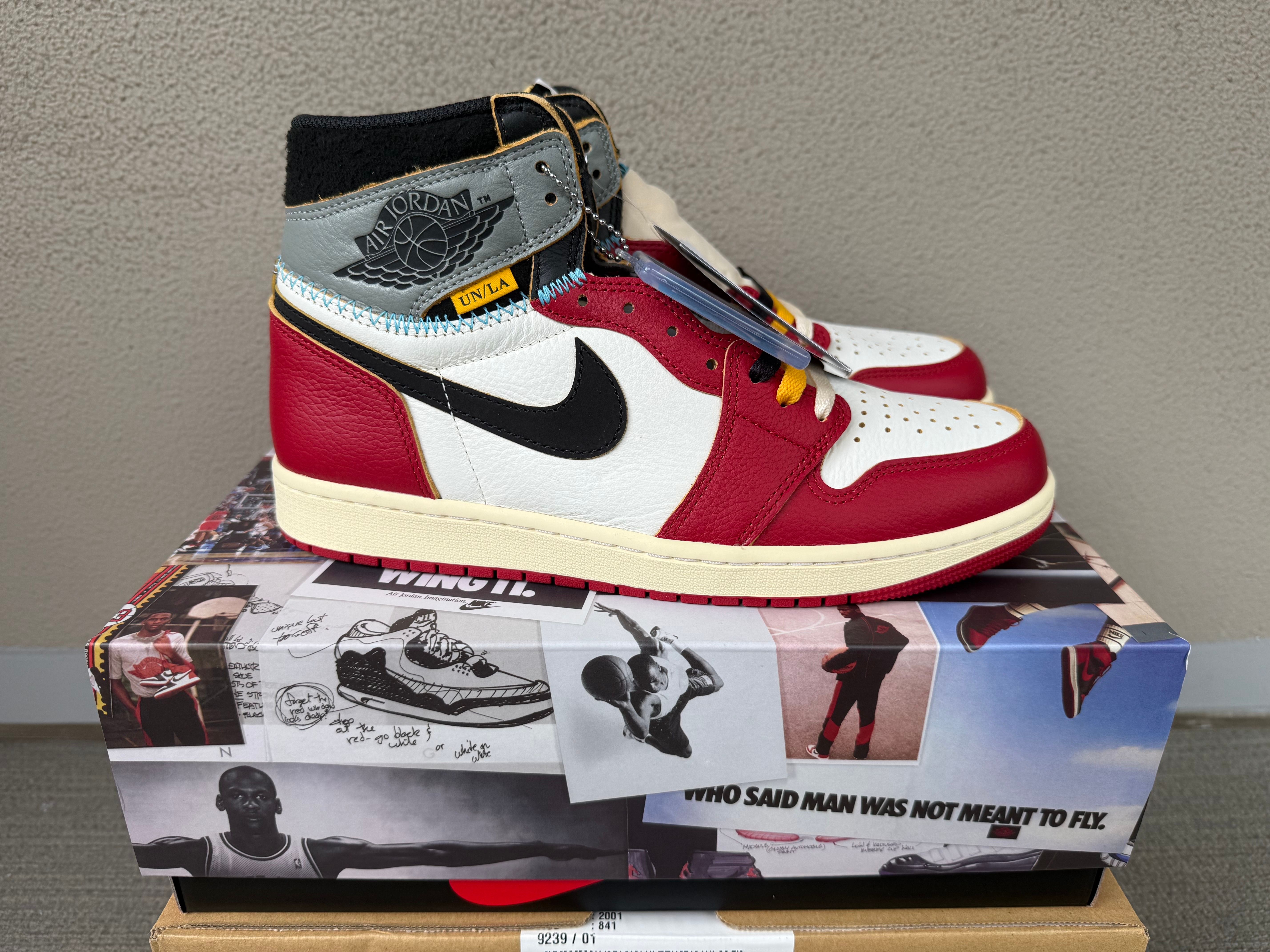 UNION × Nike Air Jordan 1 Retro High OG "Chicago/Shadow"