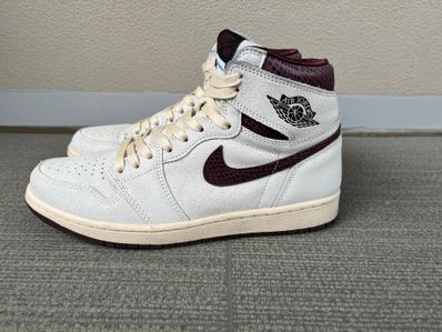 A Ma Maniere × Nike Air Jordan 1 Retro High OG "Sail and Burgundy"