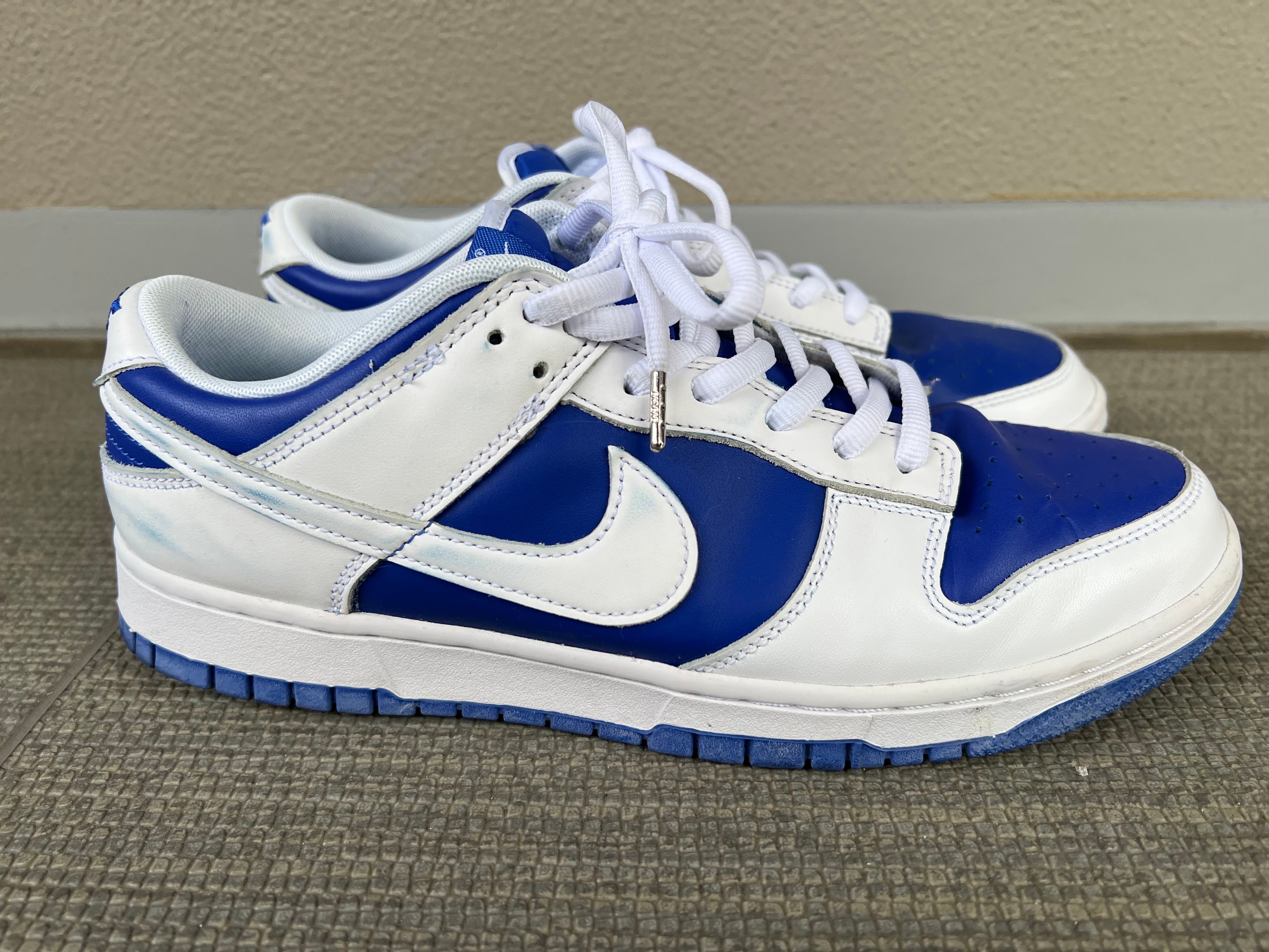 Nike Dunk Low Retro "Racer Blue and White"
