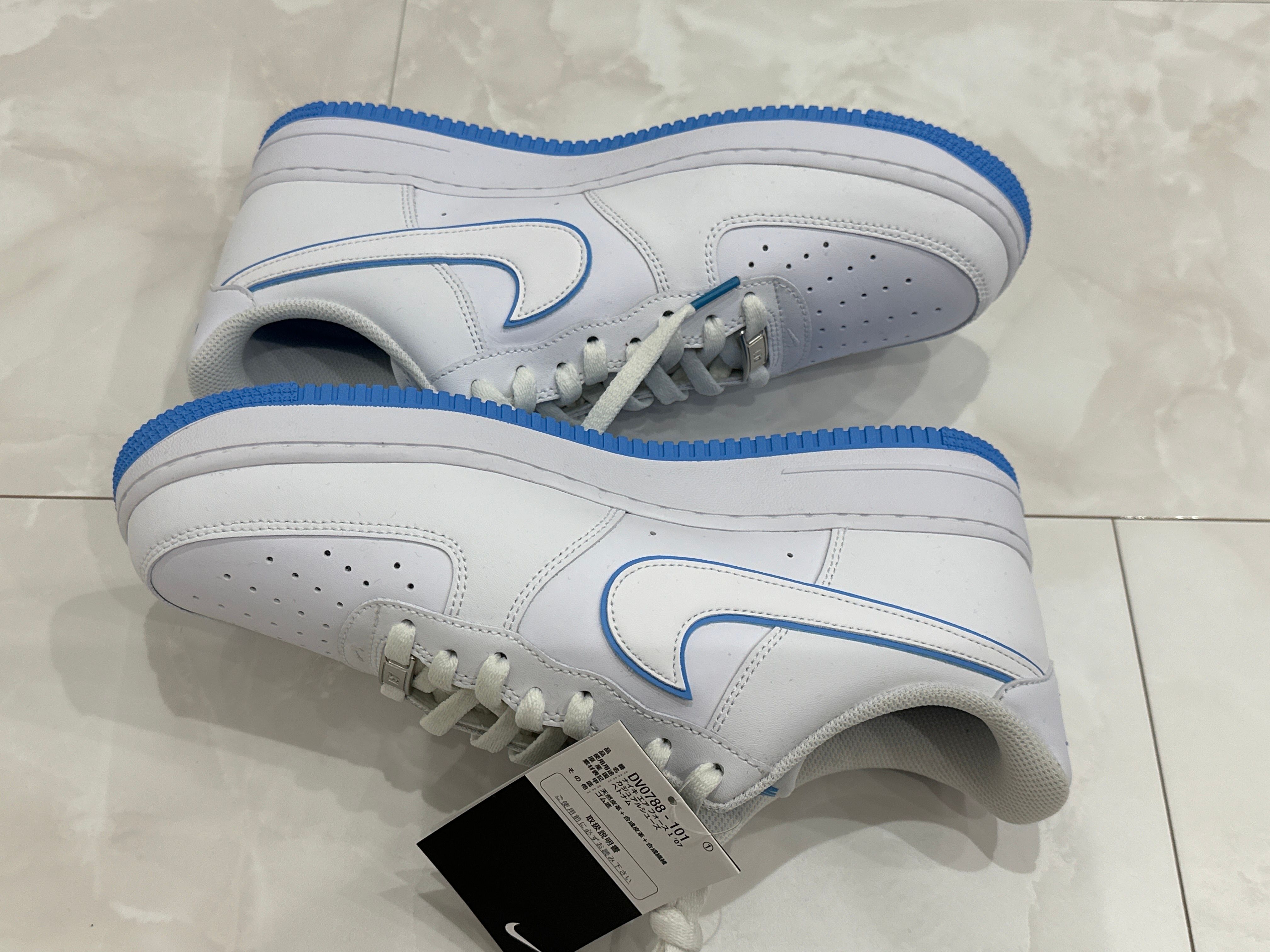Nike Air Force 1 Low "White and University Blue"