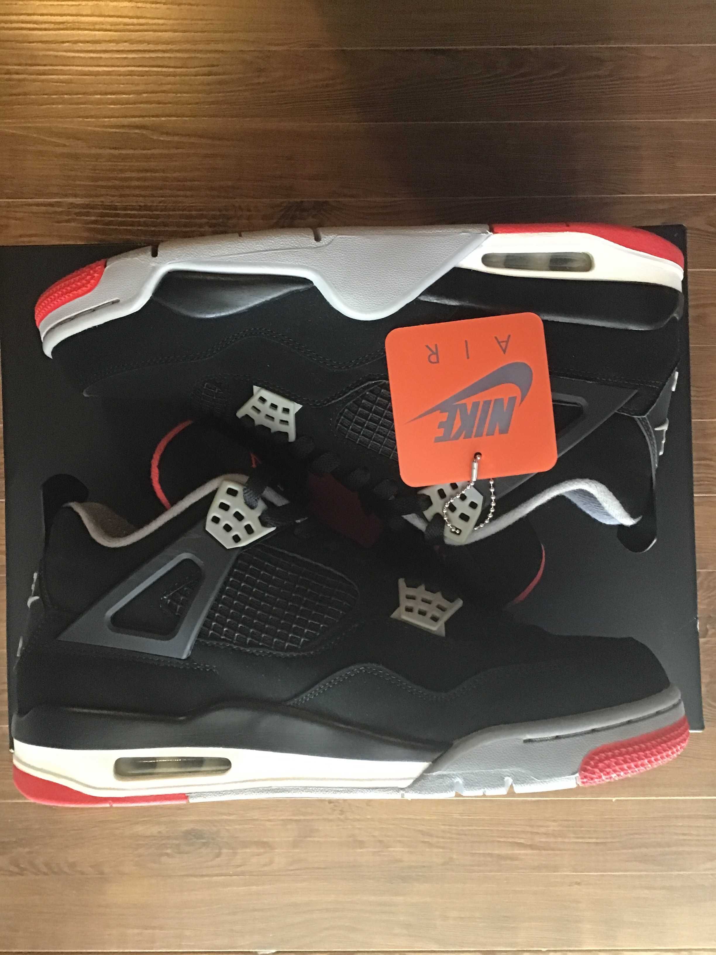 Nike Air Jordan 4 Retro "Bred" (2019)  