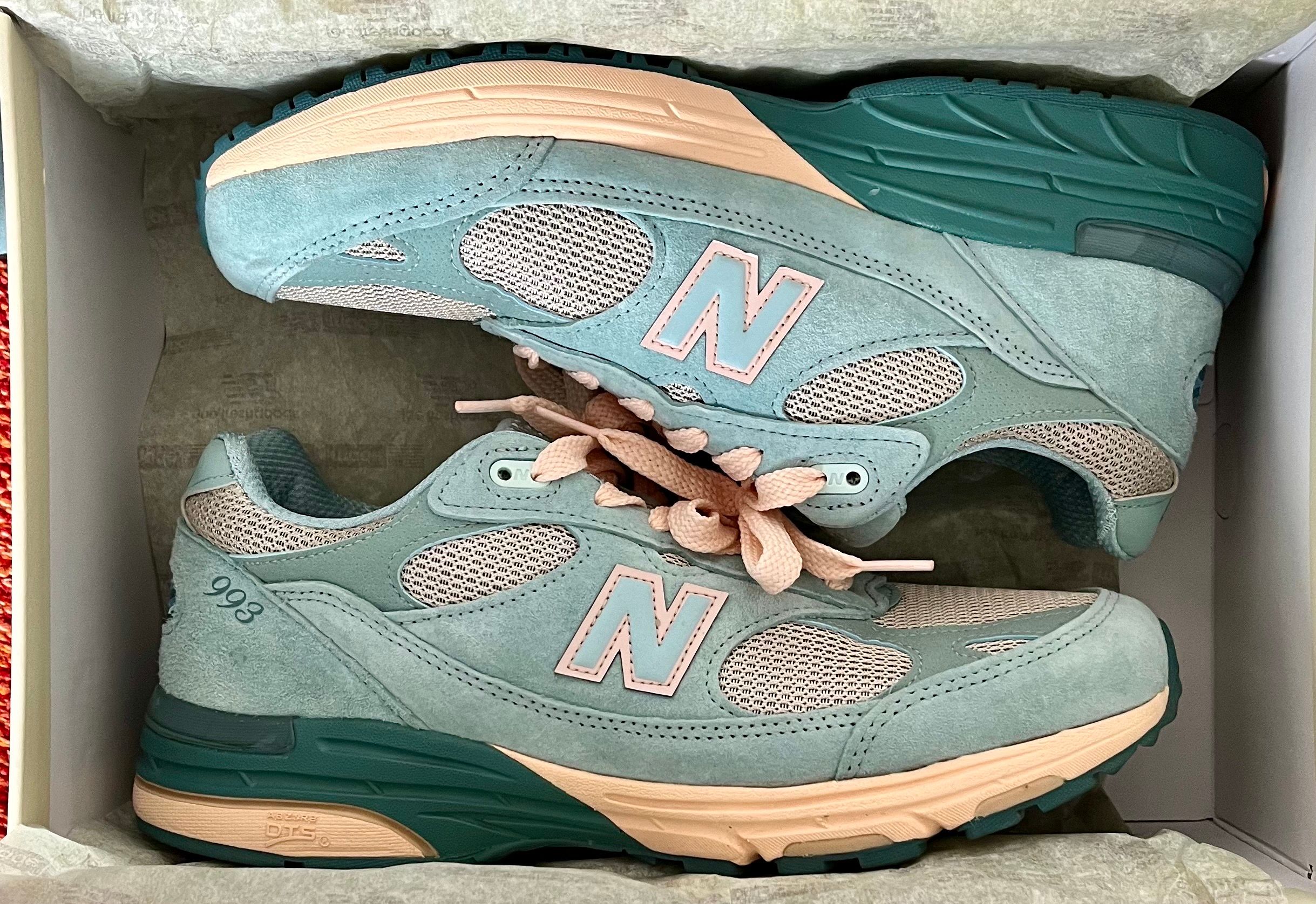 Joe Freshgoods × New Balance 993 Performance Art "Arctic Blue"