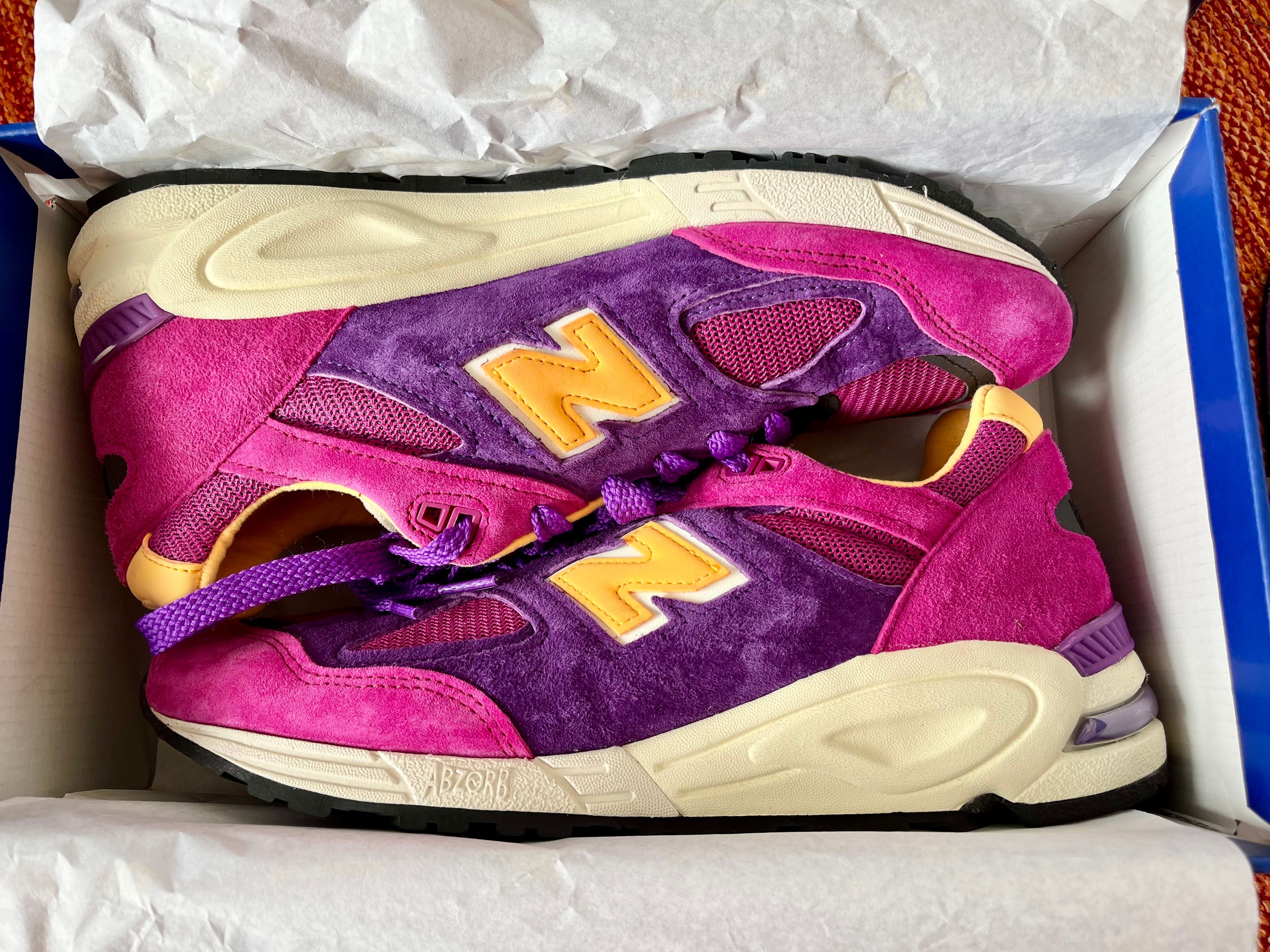 New Balance 990V2 "Pink/Purple"