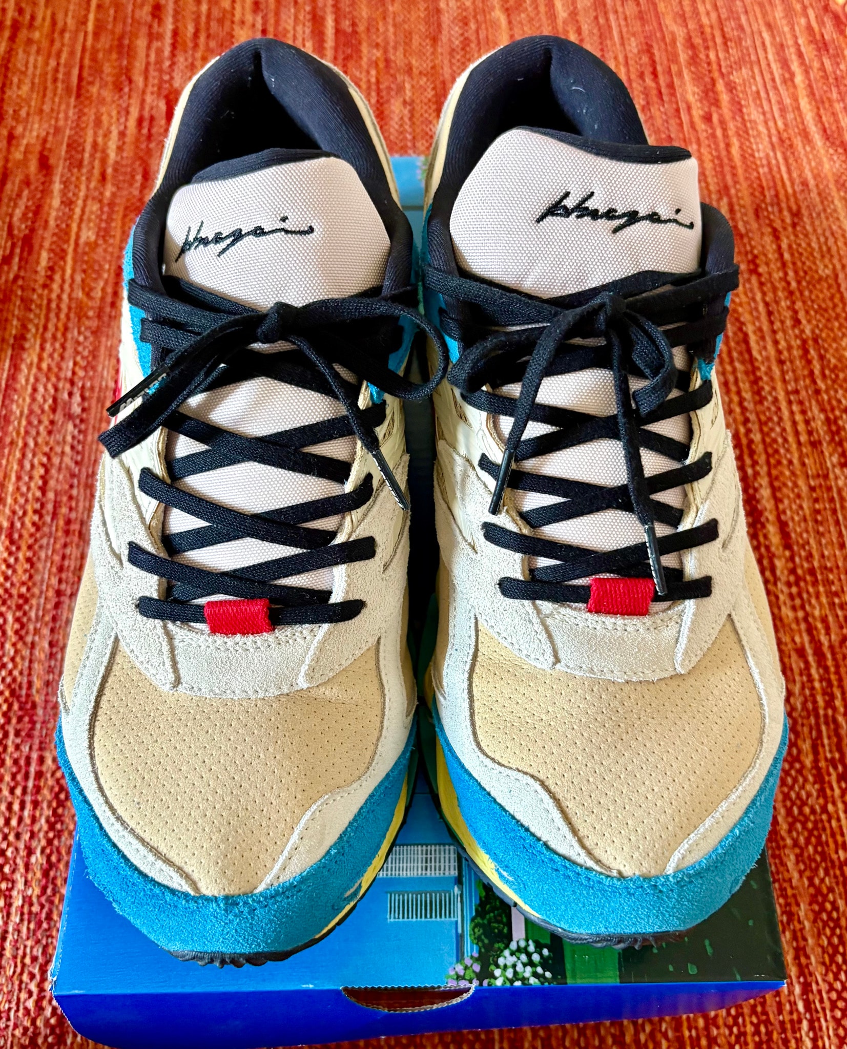 Hiroshi Nagai × Mizuno Wave Prophecy LS "Beige/Wine/Green"
