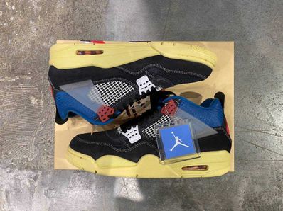 UNION × NIKE AIR JORDAN 4 "OFF NOIR"