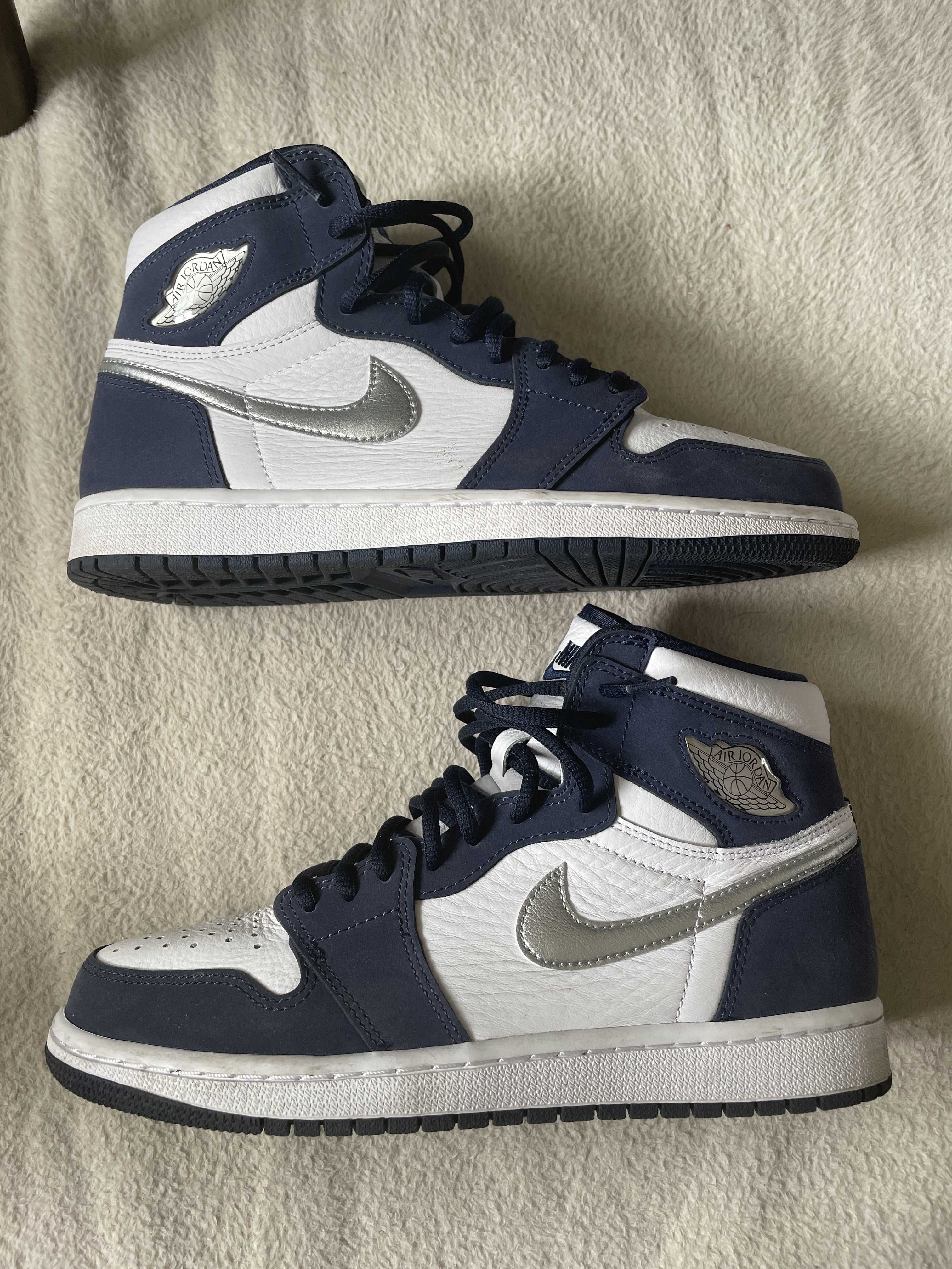 Nike Air Jordan 1 High OG CO.JP "White/Midnight Navy" (2020)(ブリーフケースなし)