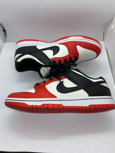 NBA × Nike Dunk Low EMB 75th Anniversary "Chicago Bulls"