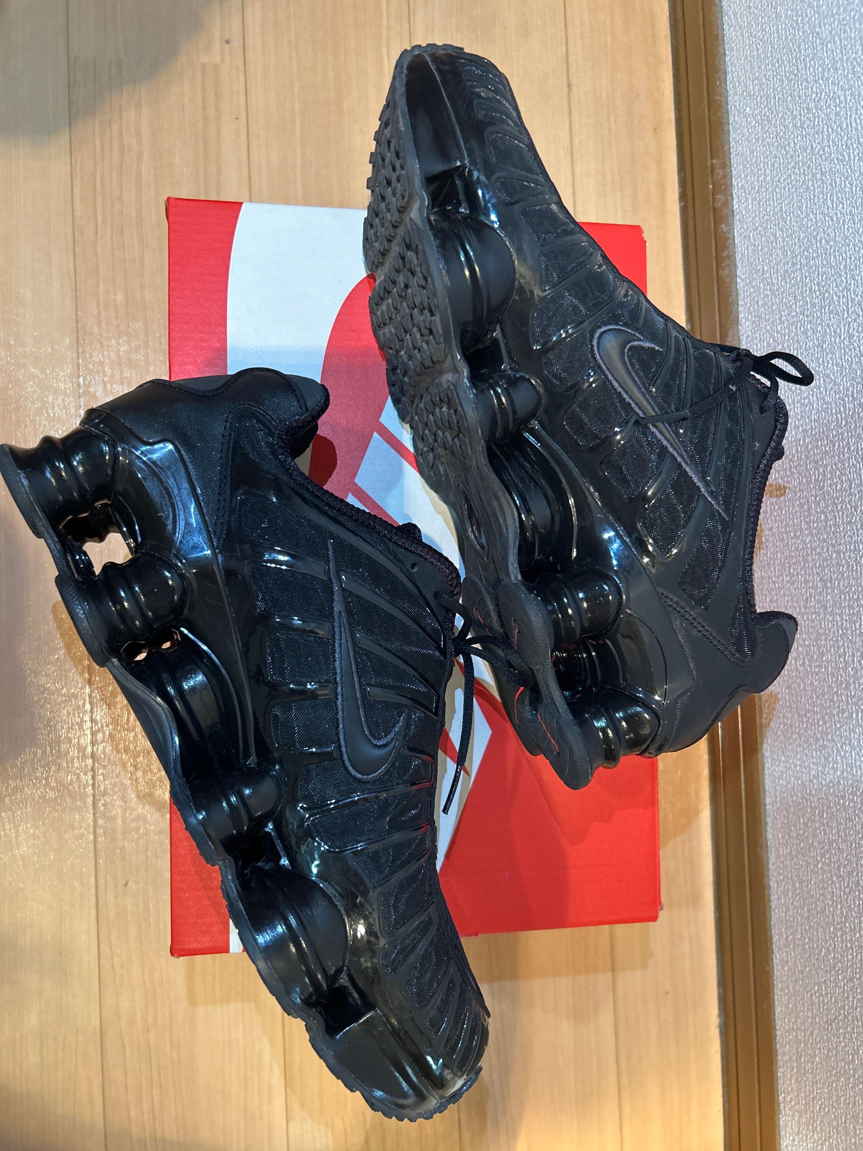 Nike Women's Shox TL "Black and Max Orange"