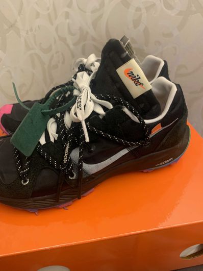 Off-White × Nike Women's Zoom Terra Kiger 5 "Black"