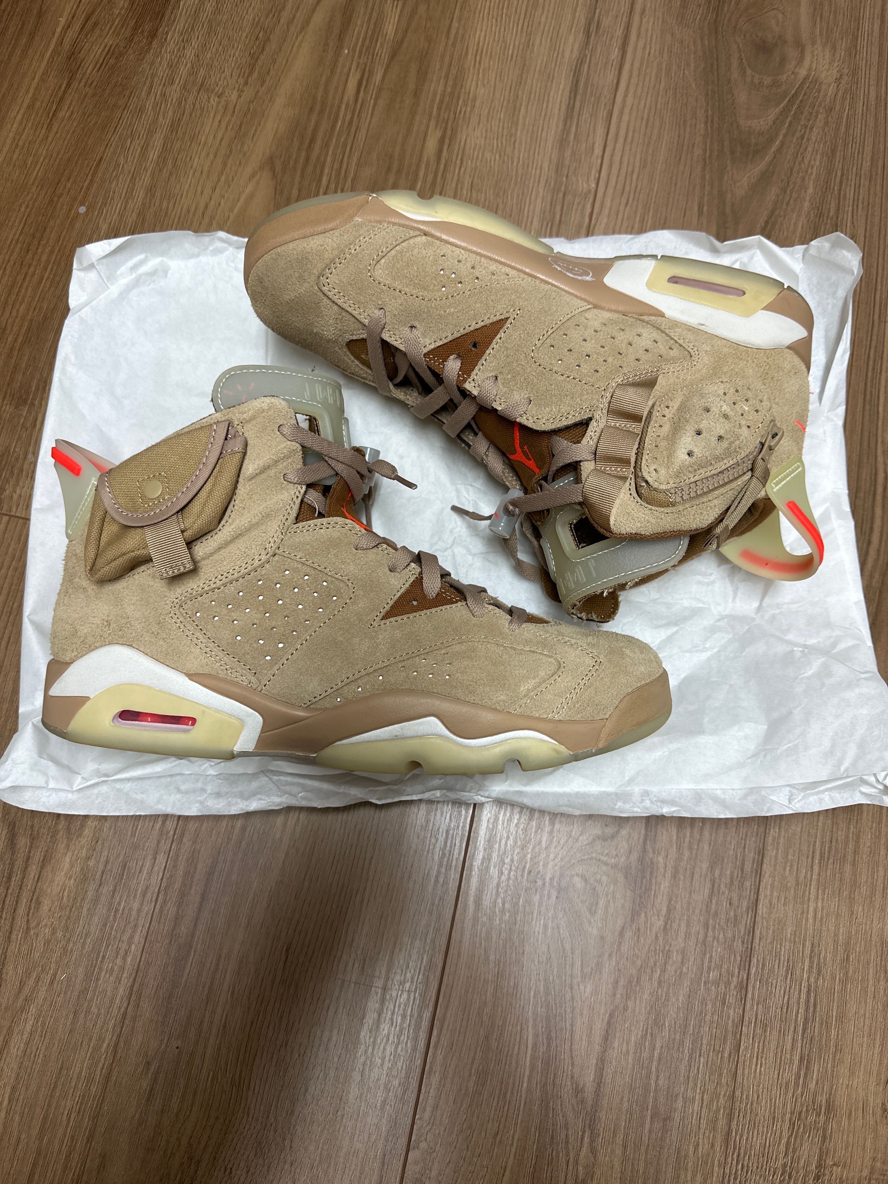 Travis Scott × Nike Air Jordan 6 "British Khaki"