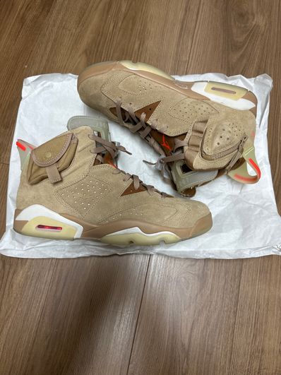 Travis Scott × Nike Air Jordan 6 "British Khaki"