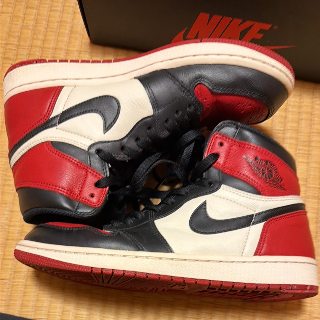 Nike Air Jordan 1 Retro High OG "Bred Toe"